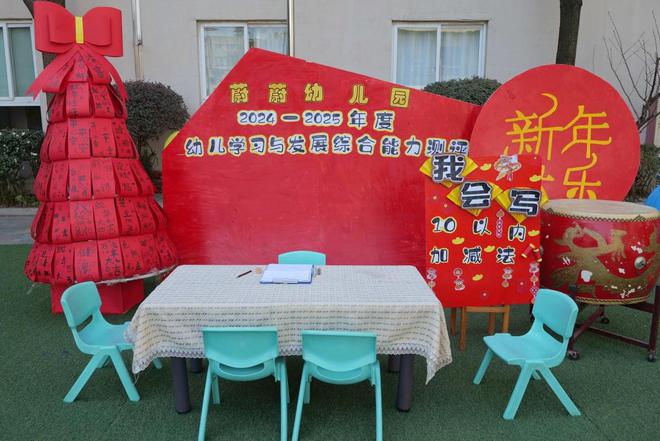 市蔚蔚幼儿园创新期末能力测评球友会体育网站体智大闯关襄阳(图1)